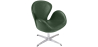Buy Swin Chair - Faux Leather Green 13663 - in the EU
