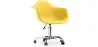 Buy Office Chair with Armrests - Desk Chair with Castors - Emery Yellow 14498 home delivery