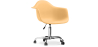 Buy Office Chair with Armrests - Desk Chair with Castors - Emery Pastel orange 14498 in the Europe
