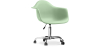 Buy Office Chair with Armrests - Desk Chair with Castors - Emery Pastel green 14498 - prices