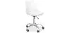 Buy Tulip swivel office chair with wheels White 58487 - in the EU