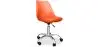 Buy Tulip swivel office chair with wheels Orange 58487 in the Europe