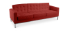 Buy Design Sofa Kanel  (3 seats) - Premium Leather Cognac 13247 in the Europe