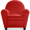 Buy Club Armchair - Faux Leather Red 54286 - prices