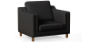 Buy 2211 Design Living room Armchair - Premium Leather Black 15447 - in the EU