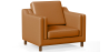 Buy 2211 Design Living room Armchair - Premium Leather Light brown 15447 at MyFaktory