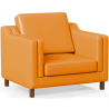 Buy 2211 Design Living room Armchair - Premium Leather Orange 15447 - in the EU