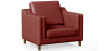 Buy 2211 Design Living room Armchair - Premium Leather Chocolate 15447 - prices