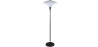 Buy PL 4/3 Floor Lamp - Steel and Glass Black chrome 15228 - prices