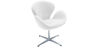 Buy Armchair with armrests - Fabric upholstery - Svinia White 13662 - prices