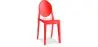 Buy Transparent Dining Chair - Victoire  Red 16458 in the Europe