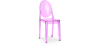 Buy Dining chair Victoire Design Transparent Purple transparent 16458 home delivery