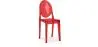 Buy Transparent Dining Chair - Victoire  Red transparent 16458 - in the EU