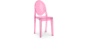 Buy Dining chair Victoire Design Transparent Pink transparent 16458 in the Europe