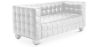 Buy Design Sofa Lukus (2 seats) - Faux Leather White 13252 - prices