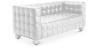 Buy Design Sofa Lukus (2 seats) - Faux Leather White 13252 - in the EU