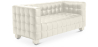 Buy Design Sofa Lukus (2 seats) - Faux Leather Ivory 13252 - in the EU