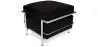 Buy SQUAR Footrest (Ottoman) - Faux Leather Black 13418 - prices