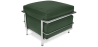 Buy SQUAR Footrest (Ottoman) - Faux Leather Green 13418 - prices