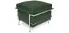 Buy SQUAR Footrest (Ottoman) - Faux Leather Green 13418 - prices