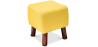 Buy Jonah scandinavian style Footstool - Fabric Yellow 55340 - in the EU