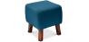 Buy Jonah scandinavian style Footstool - Fabric Turquoise 55340 at MyFaktory