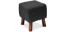 Buy Jonah scandinavian style Footstool - Fabric Black 55340 - prices