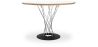 Buy Dining Table Round Wooden with Steel Legs – Jany White 16314 - in the EU