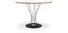 Buy Dining Table Round Wooden with Steel Legs – Jany White 16314 - in the EU