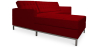 Buy Design Corner Sofa Kanel - Left Angle - Faux Leather Red 15184 in the Europe