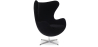 Buy Armchair with armrests - Fabric upholstery - Brun Black 13412 - in the EU