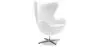 Buy Armchair with armrests - Fabric upholstery - Bold White 13412 - prices
