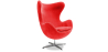 Buy Armchair with armrests - Fabric upholstery - Brun Red 13412 with a guarantee
