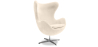 Buy Armchair with armrests - Fabric upholstery - Brun Ivory 13412 home delivery