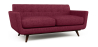 Buy Scandinavian design Milton Sofa (2 seats) - Fabric Mauve 55628 - in the EU