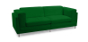 Buy Cava Design Sofa (2 seats) - Faux Leather Dark green 16611 in the Europe