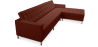 Buy Design Corner Sofa Kanel  - Right Angle - Premium Leather Chocolate 15185 - prices