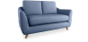 Gustavo Scandinavian Style Sofa - Fabric - Blue