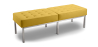 Buy Kanel Bench (3 seats) - Faux Leather Yellow 13216 - in the EU