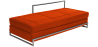 Buy Daybed - Faux Leather Orange 15430 - in the EU