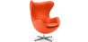 Buy Bold Chair - Faux Leather Orange 13413 home delivery