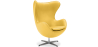 Buy Bold Chair - Faux Leather Yellow 13413 with a guarantee