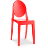 Buy Transparent Dining Chair - Victoire  Red 16458 in the Europe