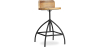 Buy Onawa vintage industrial style stool Natural wood 58481 - in the EU