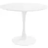 Buy Round Tulipa Table in Fiberglass - 90cm White 15417 - in the EU