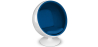 Buy Ballon Chair - Fabric Dark blue 16498 - in the EU