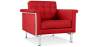 Buy Armchair Trendy - Faux Leather Red 13180 in the Europe
