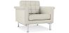 Buy Armchair Trendy - Faux Leather Ivory 13180 - prices