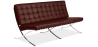 Buy City Sofa (3 seats) - Premium Leather Chocolate 13266 home delivery