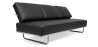 Buy Sofa Bed SQUAR (Convertible)  - Premium Leather Black 14622 - in the EU